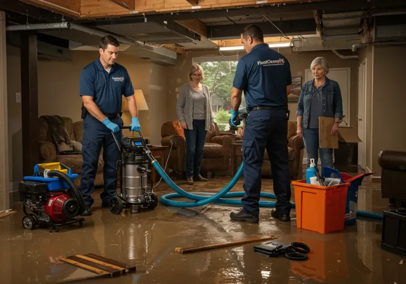 Basement Water Extraction and Removal Techniques process in Shirley, NY