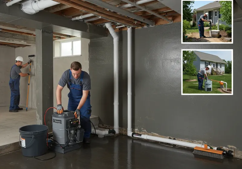 Basement Waterproofing and Flood Prevention process in Shirley, NY